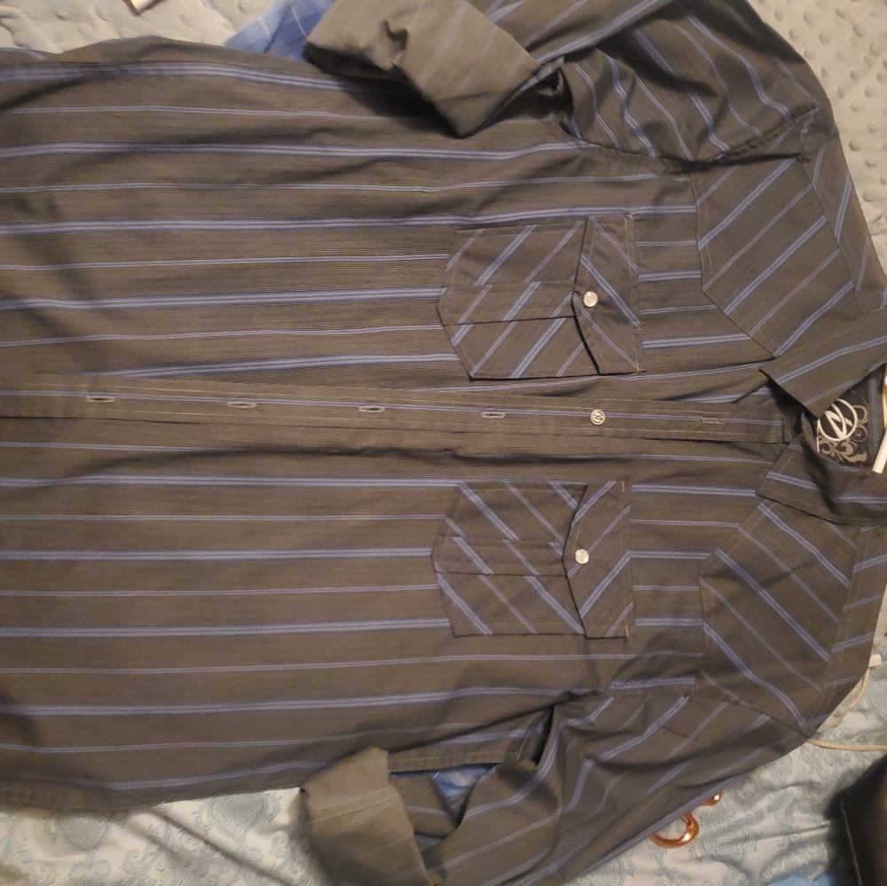 Pearl snap shirt